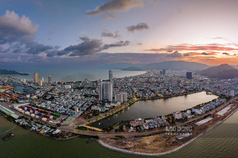 Một góc trên cao của tỉnh Bình Định. Ảnh: Dũng Nhân