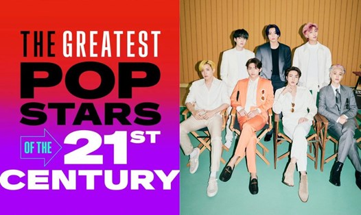 BTS được bình chọn là một trong những ngôi sao nhạc Pop vĩ đại nhất thế kỷ XXI. Ảnh: Billboard