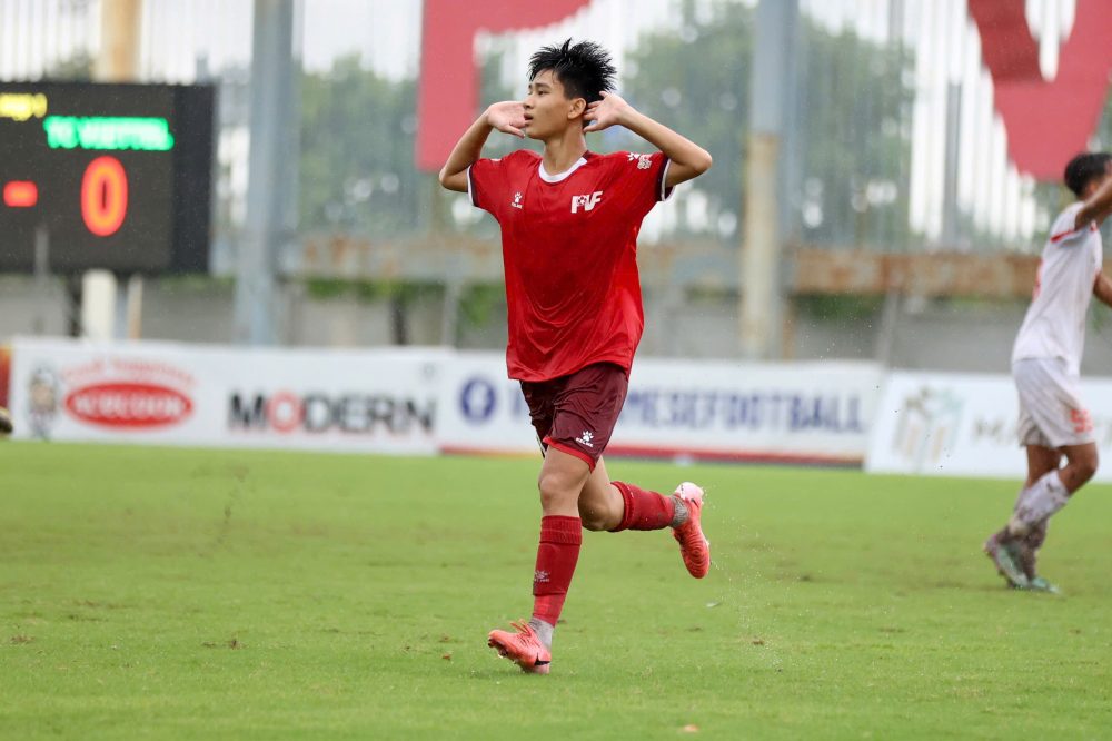 PVF  và Bà Rịa - Vũng Tàu vào chung kết U15 Quốc gia 2024. Ảnh: VFF