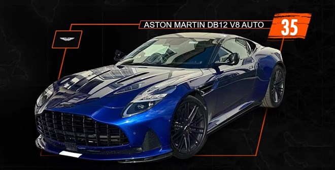 Chi tiết chiếc Aston Martin duy nhất tham dự Gumball 3000