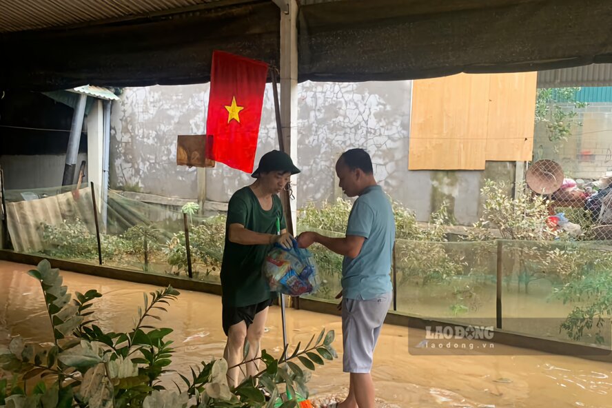 Hinh anh nhung doan xe noi duoi nhau den huyen Ha Hoa cuu tro nguoi dan trong vung ngap lut khien ai cung phai cam dong, tu hao vi khi dong bao gap nan, khap moi mien To quoc deu chung suc, chung long huong ve, dung voi tinh than “nhuong com se ao” va truyen thong “tuong than, tuong ai”, “la lanh dum la rach” cua dan toc ta.