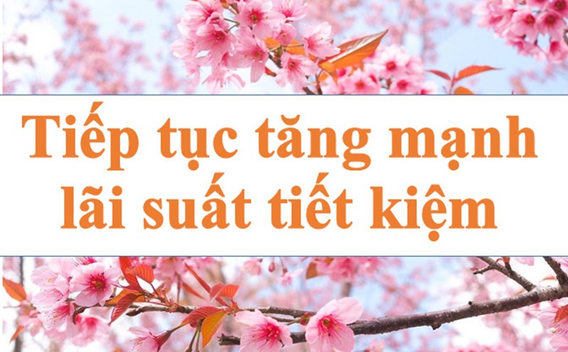Lãi suất ngân hàng tiếp tục tăng mạnh. Ảnh minh họa: Hà Vy