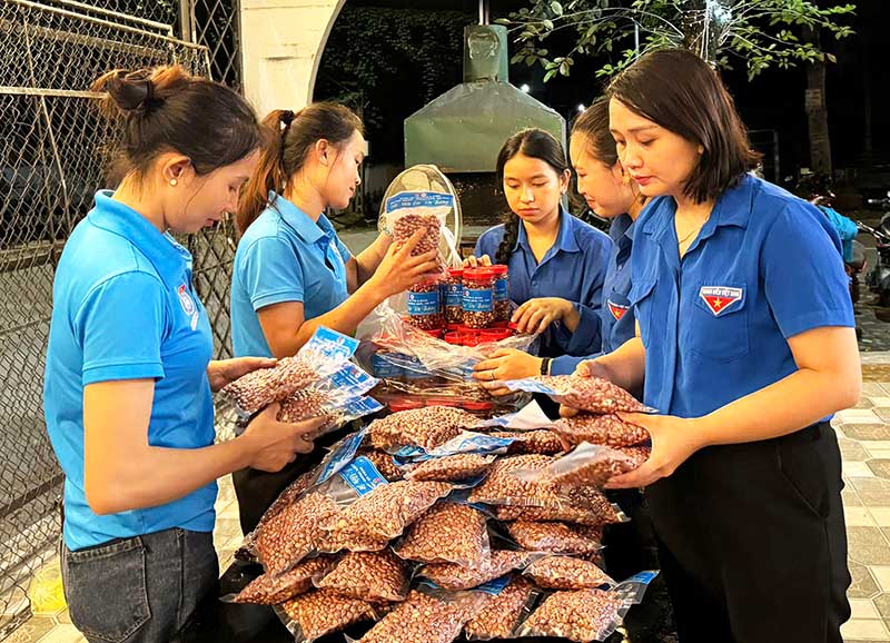 Thuc pham hut chan khong de bao quan duoc lau hon. Anh: Minh Ly