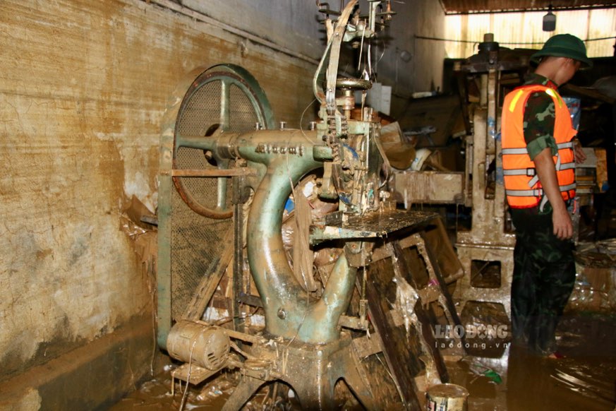 Mưa lũ lớn chưa từng có ở Thái Nguyên gây thiệt hại hơn 600 tỉ đồng. Ảnh: Việt Bắc.