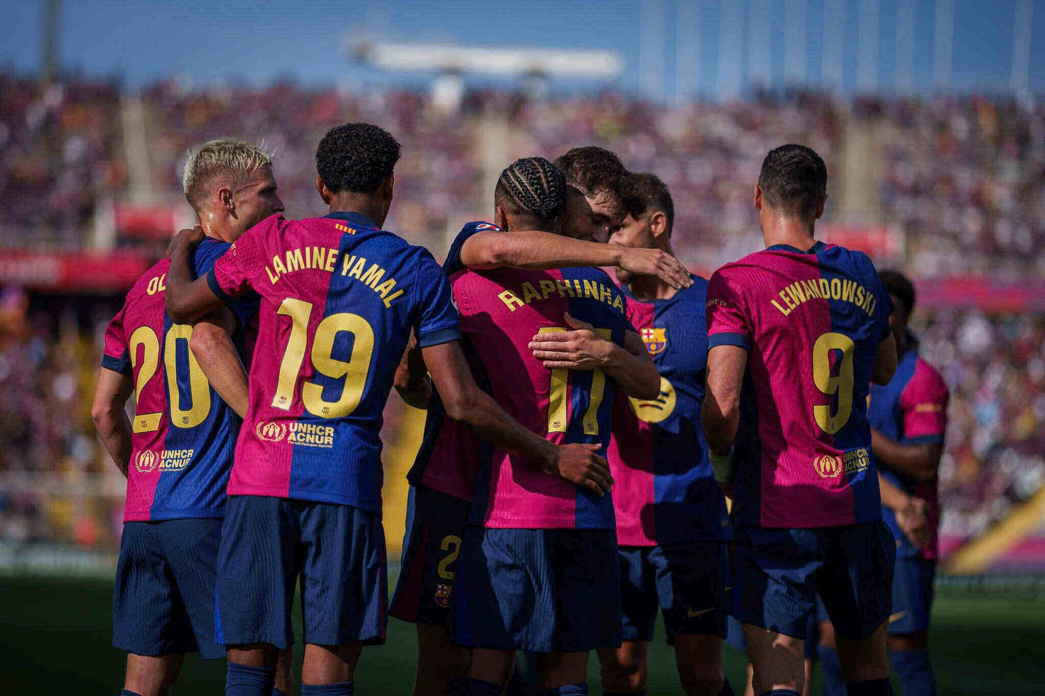 Barcelona toàn thắng cả 4 trận đầu tiên tại La Liga trong mùa giải mới.  Ảnh: FCB 