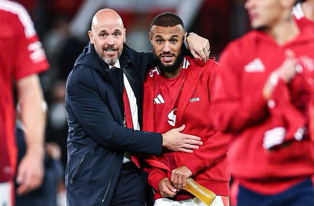 Ten Hag va cac hoc tro can vuot qua giai doan kho khan.  Anh: MUFC 