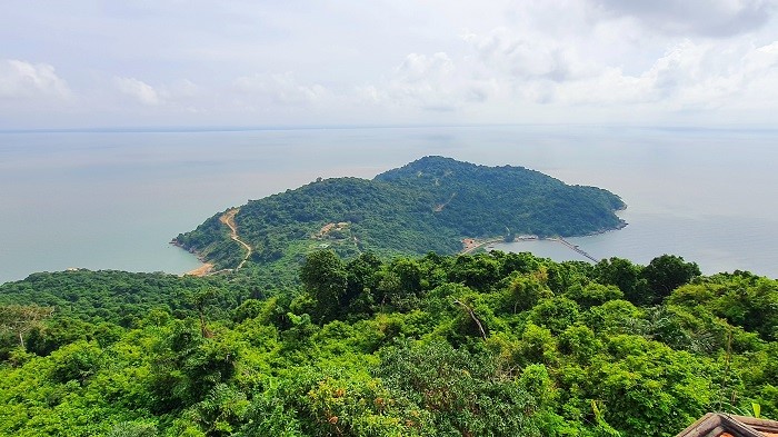 Một góc Hòn Khoai, tỉnh Cà Mau. Ảnh: Nhật Hồ