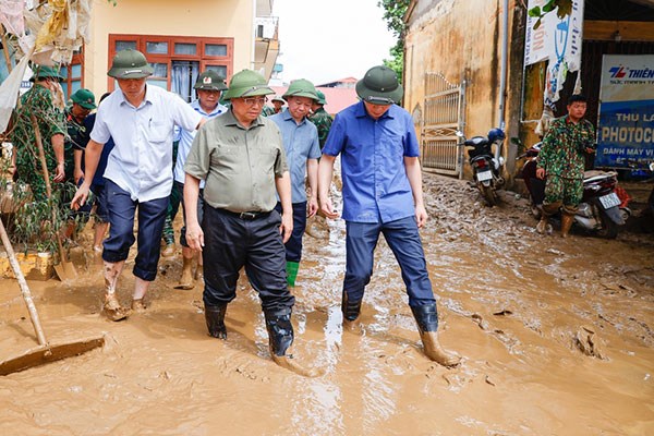 Thủ tướng chỉ đạo khắc phục hậu quả thiên tai tại Yên Bái