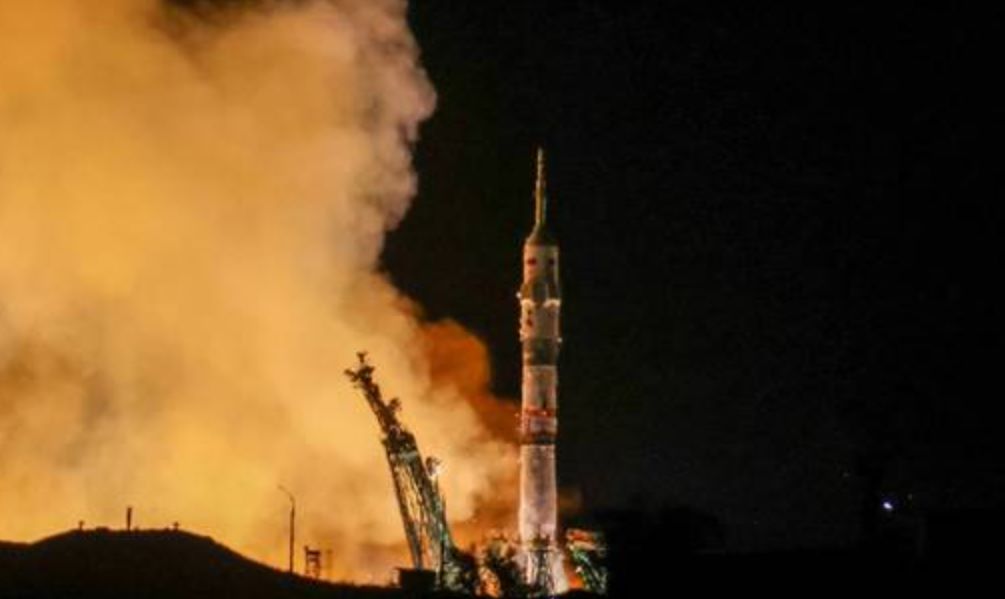 Tàu vũ trụ Nga đưa phi hành đoàn mới lên Trạm vũ trụ quốc tế ISS. Ảnh: Roscosmos