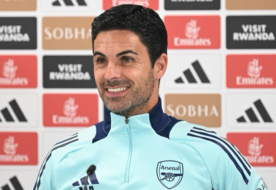Mikel Arteta gia hạn hợp đồng đến năm 2027 với Arsenal.  Ảnh: ARS 