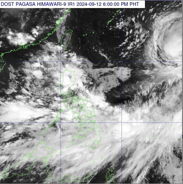 Bão Bebinca dự báo đi vào khu vực dự báo của Philippines trong ngày 13.9. Ảnh: PAGASA