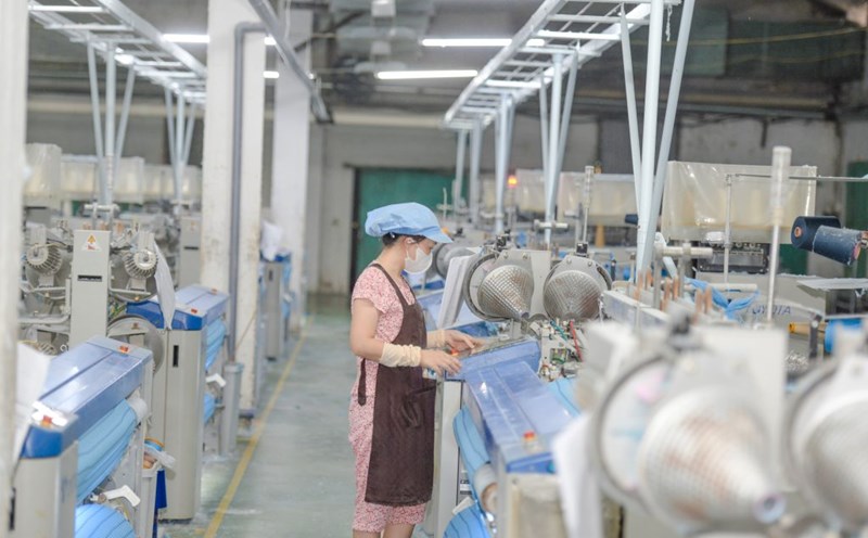 Ngành dệt may sẽ giảm sự phụ thuộc vào nguồn nhập khẩu. Ảnh: Hà An
