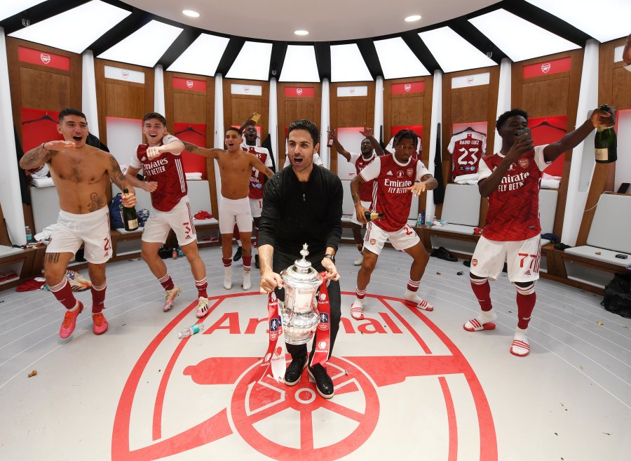 Arsenal cùng Arteta hướng đến giai đoạn giành những danh hiệu lớn. Ảnh: Arsenal