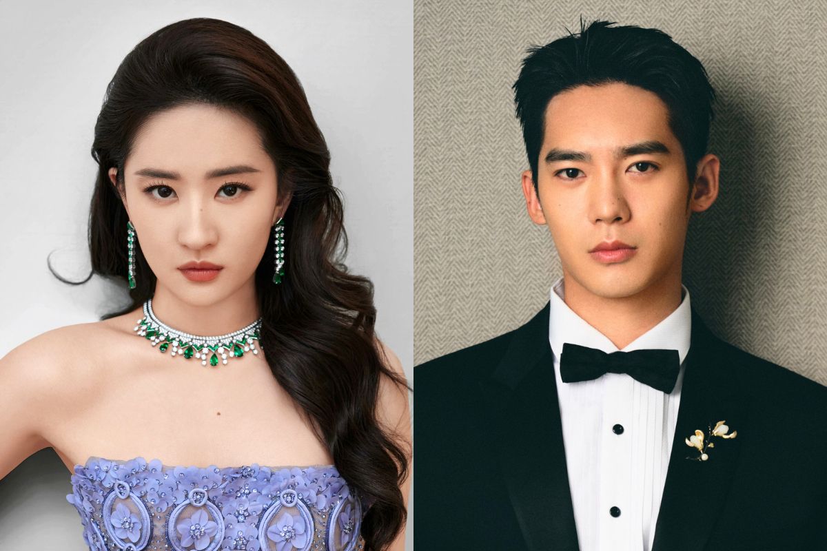 Lưu Diệc Phi và Vu Thích. Ảnh: Weibo