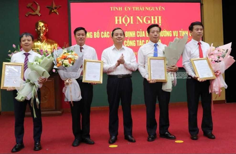 Thái Nguyên điều động, bổ nhiệm nhiều vị trí cán bộ. Ảnh: Việt Bắc