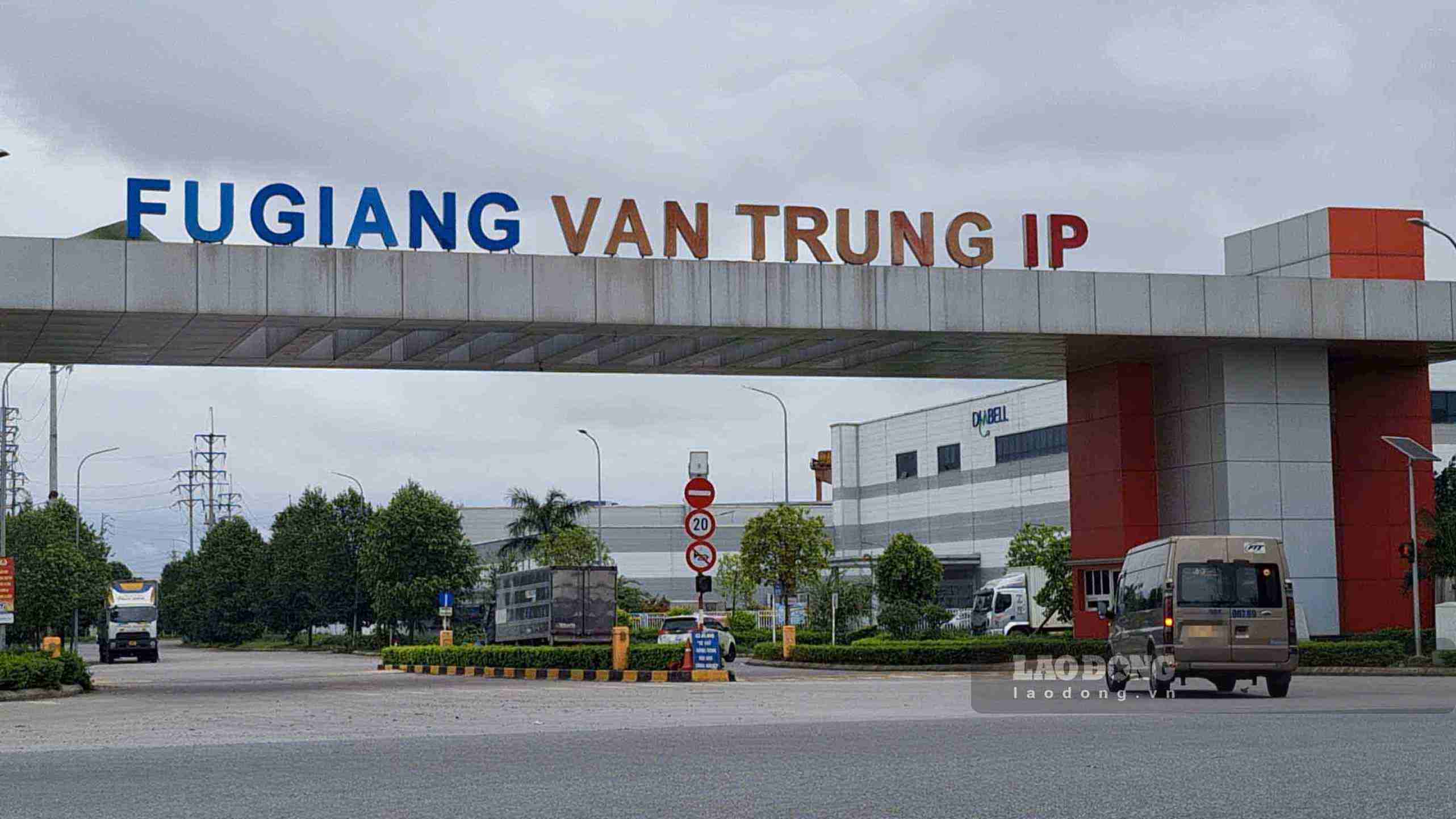 KCN Vân Trung (Việt Yên, Bắc Giang) ngày 10.9. Ảnh: Trần Tuấn