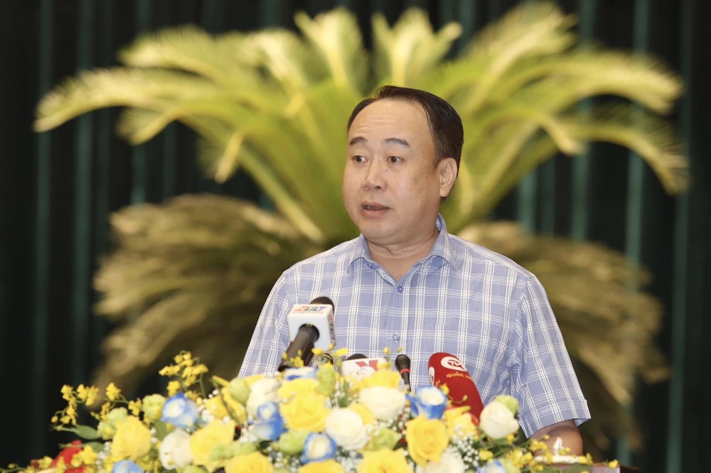 Bổ nhiệm lại Phó Chủ nhiệm Văn phòng Chính phủ Nguyễn Sỹ Hiệp. Ảnh: VGP