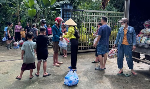 Yên Bái đã tiếp nhận hỗ trợ bằng hiện vật của 81 đoàn. Ảnh: Bảo Nguyên