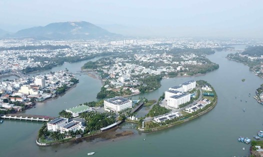 Trụ sở chung cho các sở, ban, ngành, đoàn thể… ở Khánh Hòa sẽ được xây dựng trên khu đất thuộc xã Vĩnh Thái, TP Nha Trang. Ảnh: Hữu Long