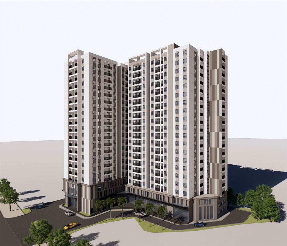 Một dự án NƠXH trên địa bàn tỉnh Bình Định. Ảnh: TTXTĐT tỉnh Bình Định