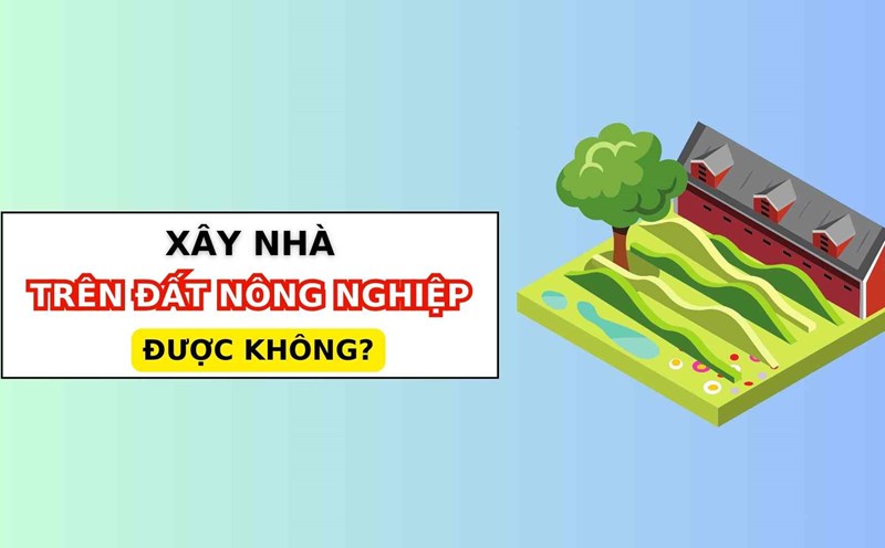 Luật Đất đai 2024 có cho xây nhà trên đất nông nghiệp không?