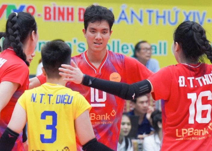 LPB Ninh Bình mang đội hình vừa dự vòng 1 giải vô địch quốc gia 2024 tới Thái Lan tranh tài. Ảnh: Bóng chuyền Việt Nam