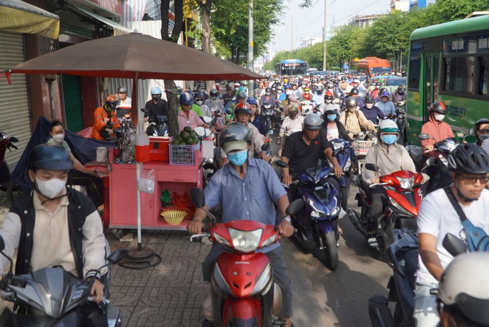 Thời tiết Nam Bộ ngày nắng. Ảnh: Nguyên Chân