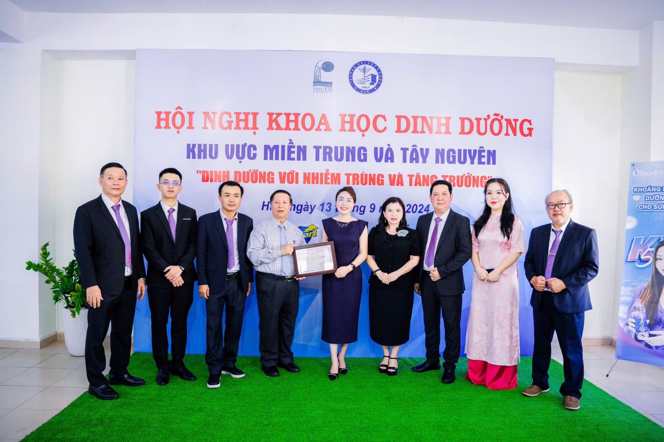 Hội nghị khoa học dinh dưỡng khu vực miền Trung, Tây Nguyên lần thứ IV năm 2024 với chủ đề Dinh dưỡng với nhiễm trùng và tăng trưởng sáng 13.9. Ảnh: TT