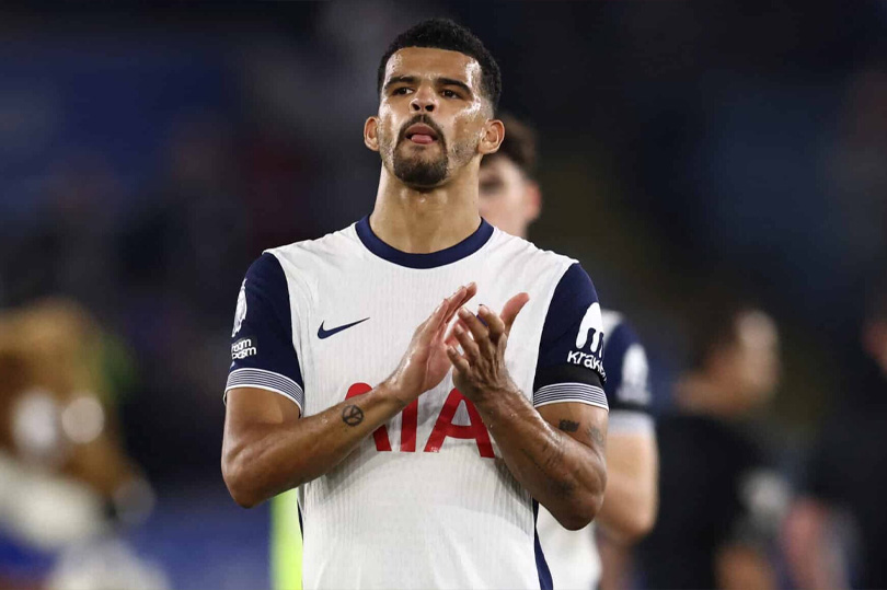 Solanke khởi đầu không thuận lợi tại Tottenham. Ảnh: AFP