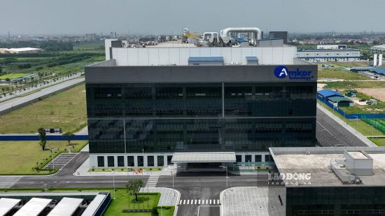 Nhà máy Amkor đặt tại Bắc Ninh. Ảnh: Trần Tuấn
