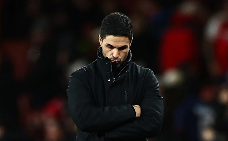 Mikel Arteta sẽ phải giải bài toán ở hàng tiền vệ khi thiếu vắng các cầu thủ chủ chốt. Ảnh: AFP