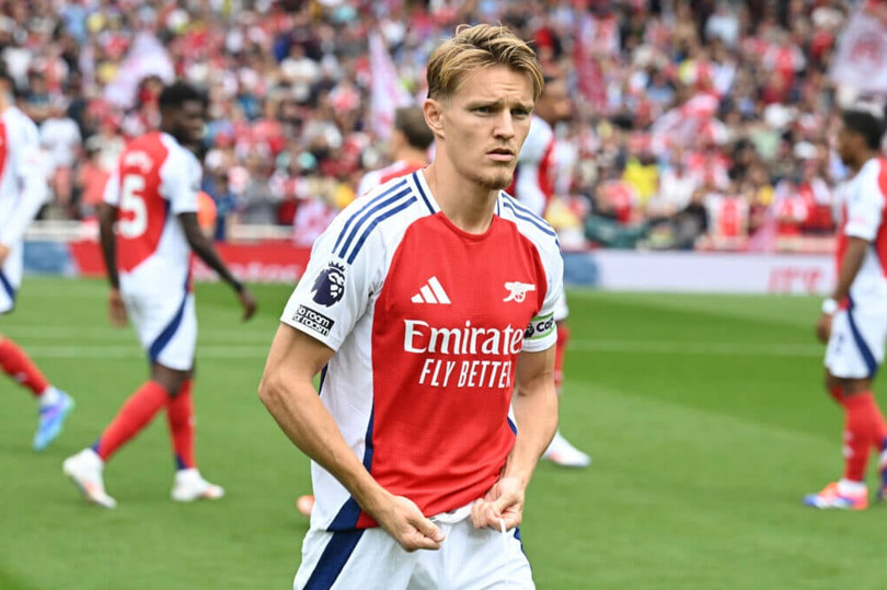 Suc sang tao cua “Phao thu” se bi giam xuong voi su vang mat cua Odegaard. Anh: Arsenal FC