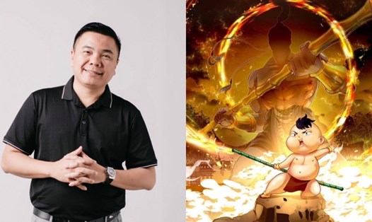 Đạo diễn Nhất Trung làm phim hoạt hình 3D. Ảnh: NSX.