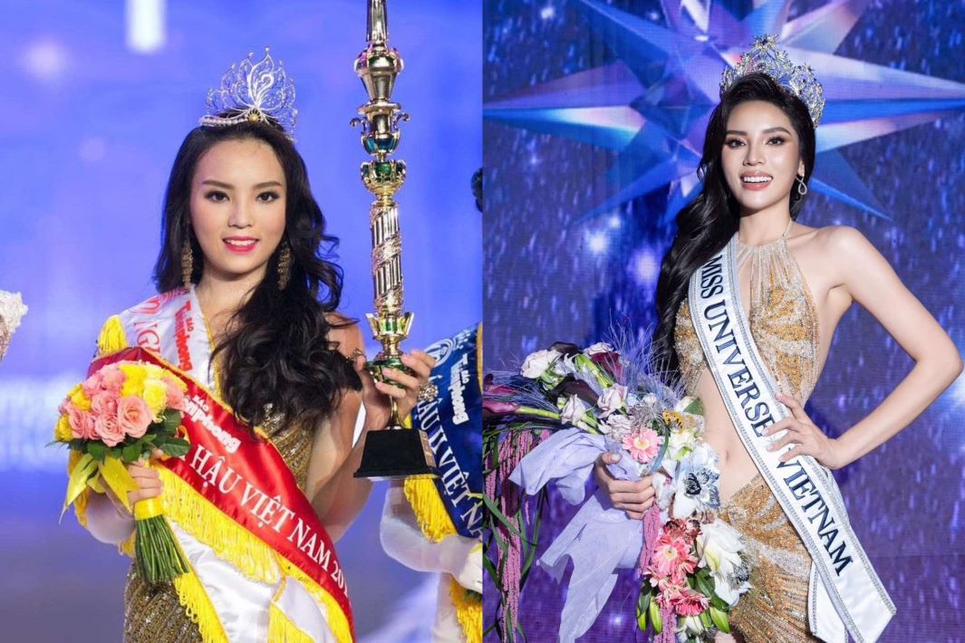 Tron 10 nam ke tu khi dang quang Hoa hau Viet Nam 2014, Ky Duyen tiep tuc dang quang Miss Universe Vietnam. Anh: BTC