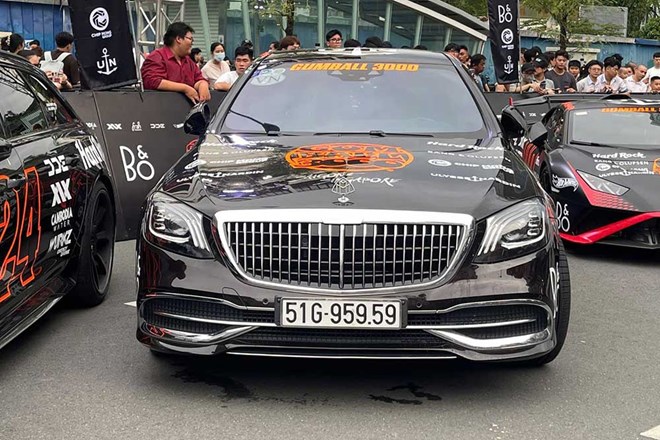 Chiếc xe duy nhất mang biển Việt Nam dự Gumball 3000