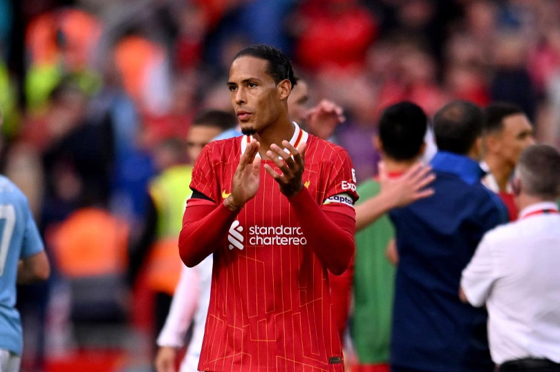 Noi that vong cua Virgil van Dijk sau that bai truoc Nottingham Forest. Anh: Liverpool FC