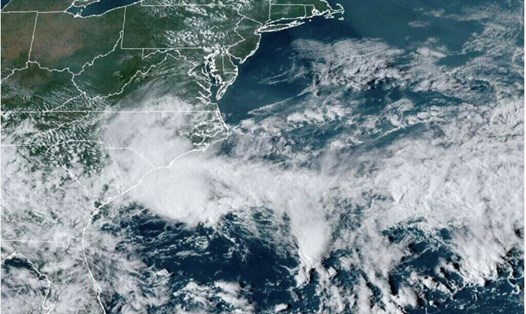Dự báo bão số 8 Helene xuất hiện gần Mỹ ngay trong ngày 16.9. Ảnh: NOAA