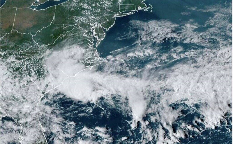 Dự báo bão số 8 Helene xuất hiện gần Mỹ ngay trong ngày 16.9. Ảnh: NOAA