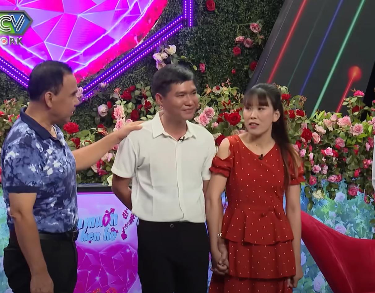 Cặp đôi tại "Bạn muốn hẹn hò". Ảnh: Nhà sản xuất