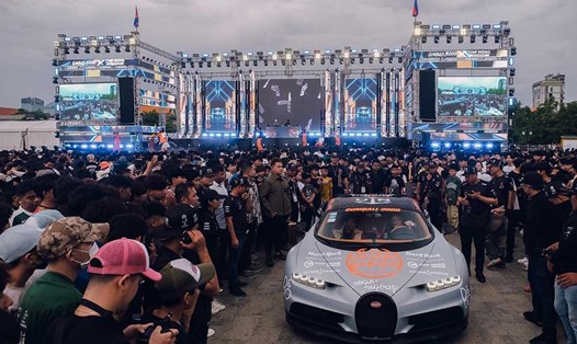 Hành trình siêu xe Gumball 3000 chính thức đến Campuchia. Ảnh: Gumball 3000