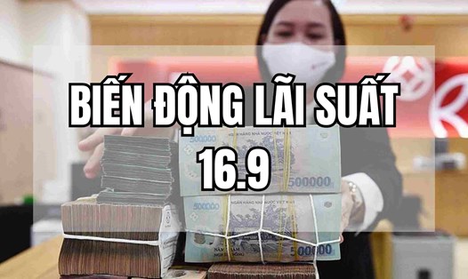 Biến động lãi suất 16.9: Lãi suất cao ngất ngưởng 9,5%/năm. Ảnh: Mai Ánh.