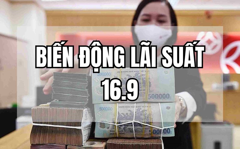 Biến động lãi suất 16.9: Lãi suất cao ngất ngưởng 9,5%/năm. Ảnh: Mai Ánh.