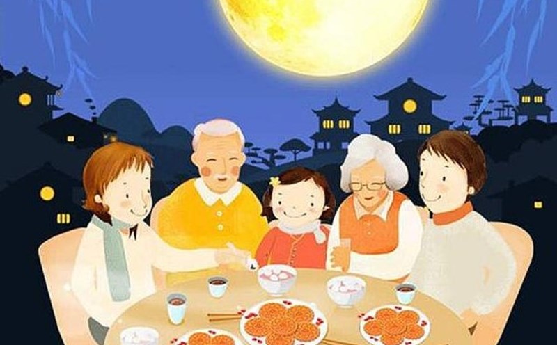 Những lời chúc ý nghĩa gửi tới người thân dịp Tết Trung thu. Ảnh: Xinhua