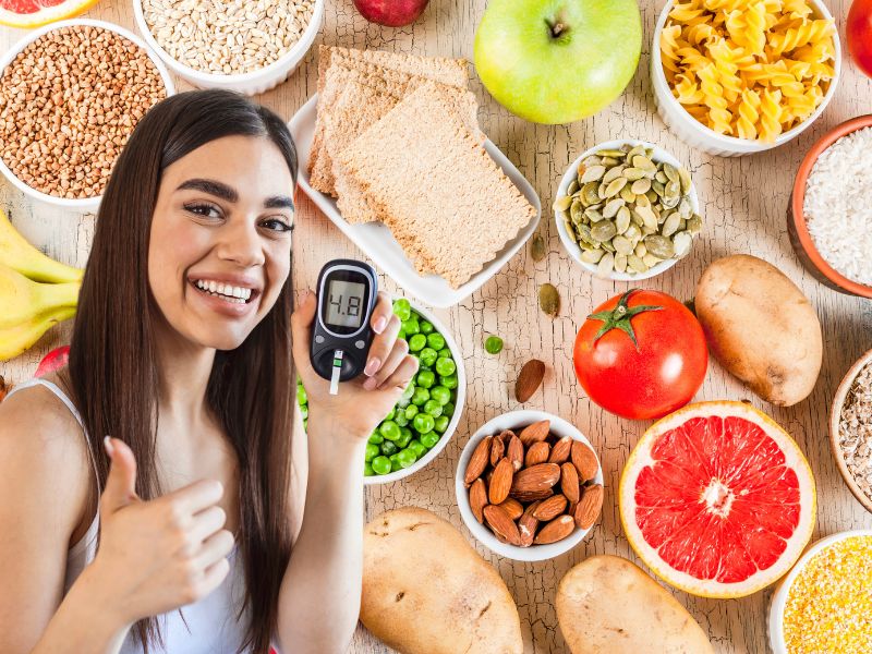 Loại carbs nhiều chất xơ hơn gạo lứt ngăn đường huyết tăng. Đồ họa: Hạ Mây