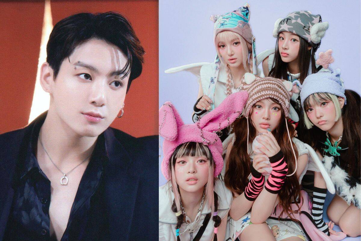 Jungkook ủng hộ NewJeans giữa ồn ào. Ảnh: Naver