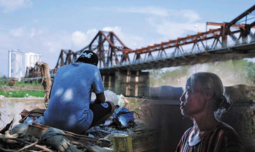 Khu vực ven sông Hồng còn lại gì khi nước lũ rút?