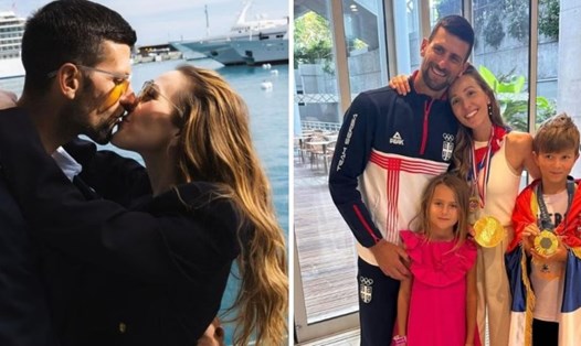 Novak Djokovic có một gia đình hạnh phúc. Ảnh: Sportskeeda