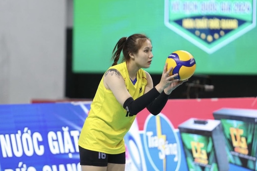 VTV Bình Điền Long An gặp Vietinbank tại tứ kết giải bóng chuyền U23 Quốc gia. Ảnh: Nguyễn Đăng