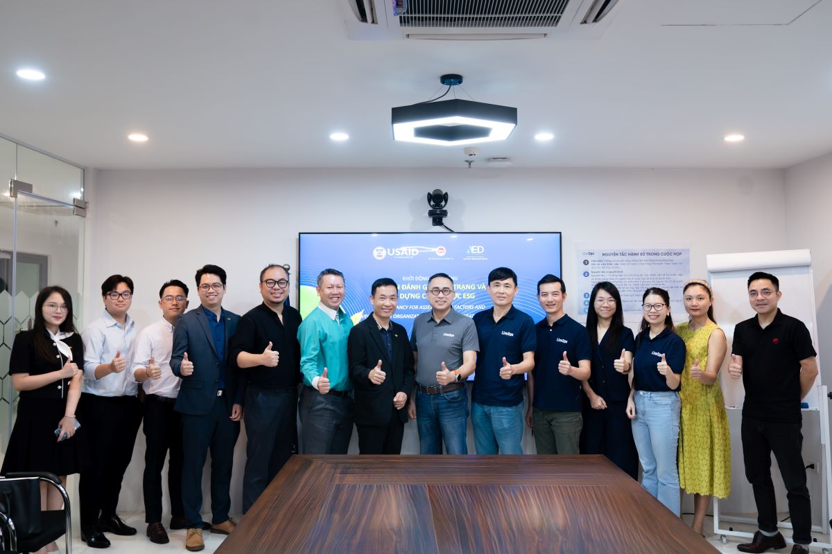 USAID IPSC và FPT Digital đồng hành cùng LiveSpo xây dựng chiến lược phát triển bền vững ESG, giai đoạn 2025 - 2030. Ảnh: FPT Digital