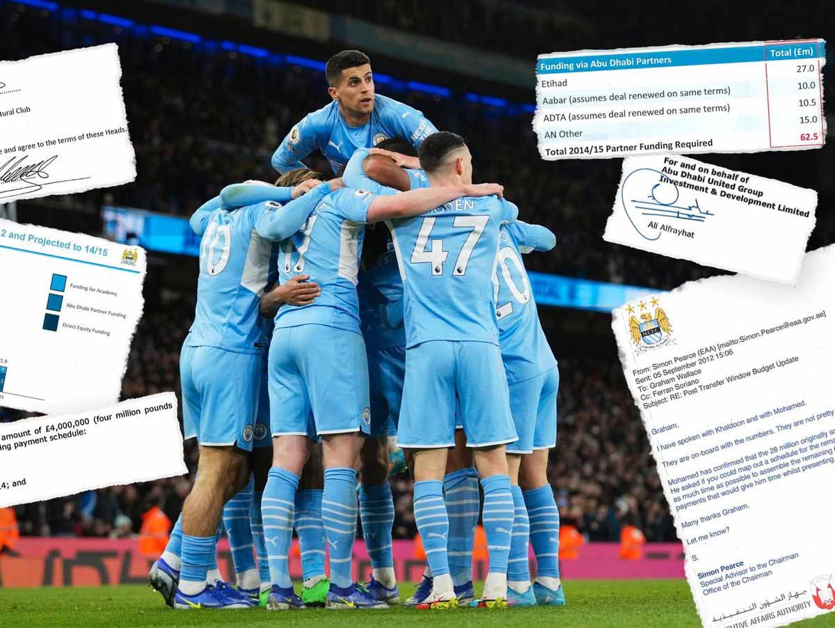 Những hé lộ đầu tiên về các tình tiết Man City bị tình nghi đã gian lận. Ảnh: Der Spigel